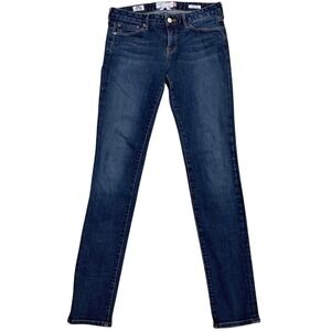 Lucky Brand White Oak Cone Denim Lolita Skinny Jeans Womens 4 Made in USA